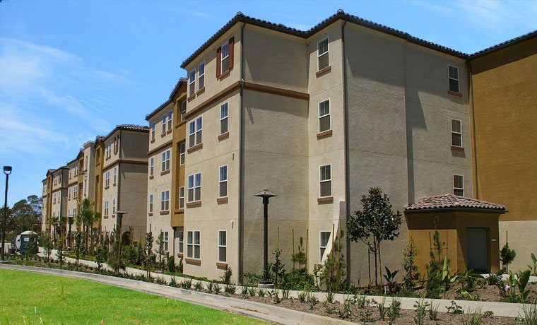 Apartment complex power washing - commercial property cleaning in Defuniak Springs FL