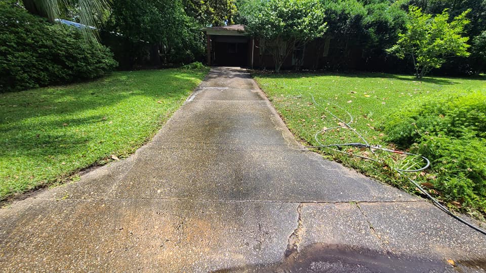 Driveway Transformation - Before
