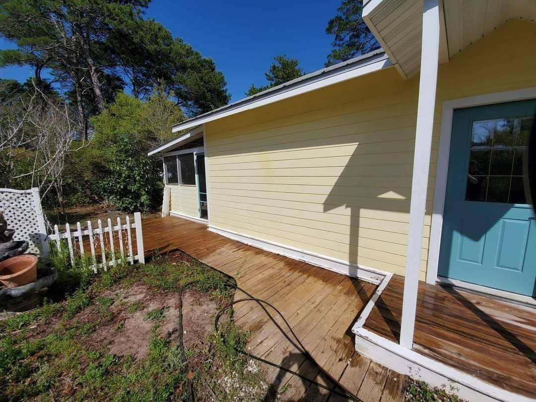 House Exterior Cleaning - After